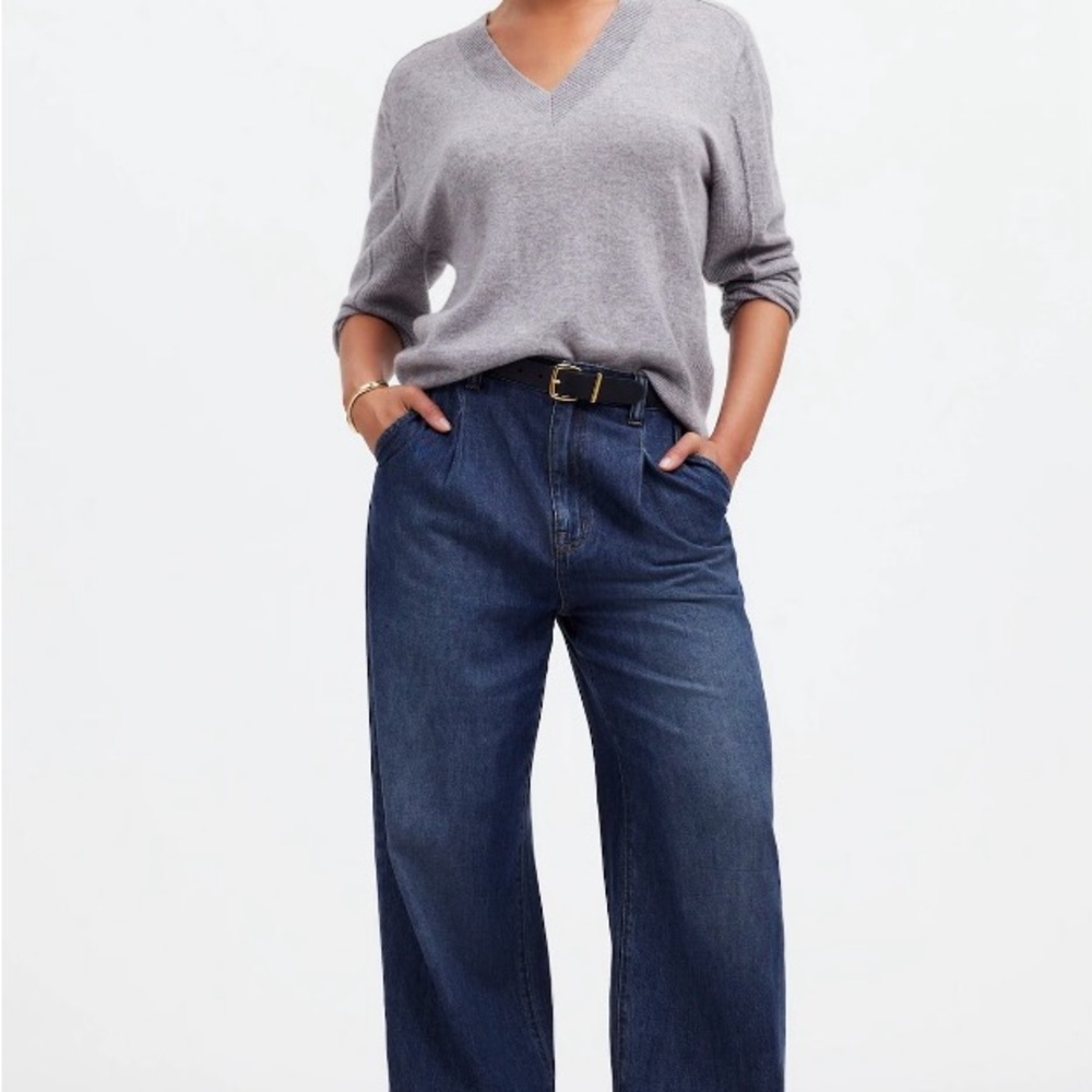 Madewell The Harlow Wide Leg Jean Size 29 - Picture 2 of 15